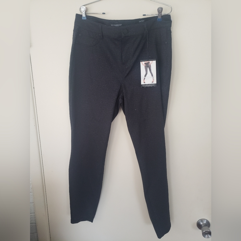 Liverpool gray Leggings 18W